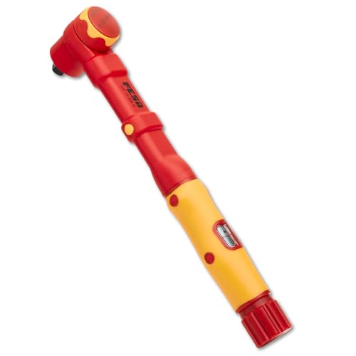 FESA Electrician Insulated Torque Wrench (3/8" Drive, 10-50 Nm Range) | w/Easy Torque Adjustment & Scale Display - Each Insulated Wrench Has ID for Traceability - style: 3/8" Drive, 10-50 Nm Range