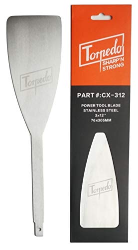 TORPEDO Windshield Express Removal Blade Autoglass Tool, 3 X 10in, 3 X 12in, 3 X 14in (3 x 12) - size: 3 x 12