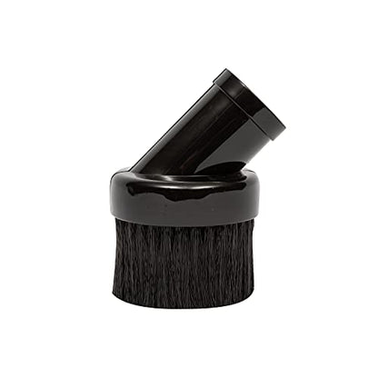 Shop-Vac 9061500 Round Brush, 1.25 Inch Diameter, Gentle Cleaning Delicate Surfaces, Ideal for Upholstery and Carpets (5-Pack) - size: 37987 (Pack of 5)