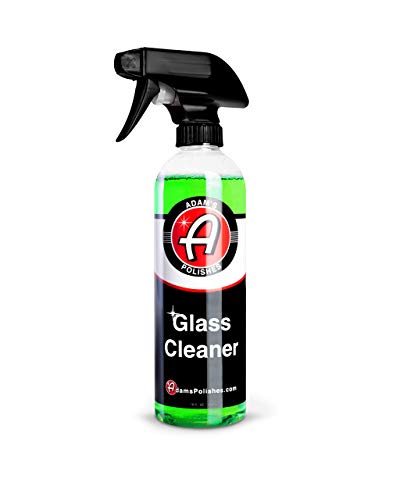 Adam's Polishes Glass Cleaner - Steak Free Car Wash Window Cleaner, All-Natural Streak Free Formula For Car Cleaning, Safe On Tinted & Non-Tinted Glass, Won't Strip Car Wax or Coating - size: 16 fl. oz