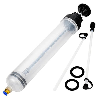 500CC/Oil Extractor/Oil Syringe,Syringe Style Manual Automotive Pump,Gear Oil, and Brake Fluid Extractor
