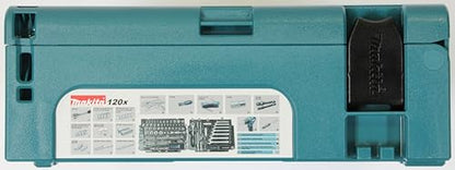 Makita E-08713 120 Piece Maintenance Set Supplied in a Makpac Case