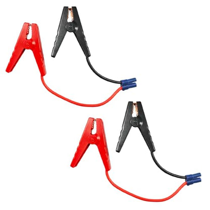 EC5 Car Jumper Starter Cable with Battery Clamps, 12V Car Jumper Cable Alligator Clip to EC5 Connector with 10 AWG Wire, Portable Emergency Automotive Jump Starter Battery Booster Cables(2 Pack) - size: 2Pack