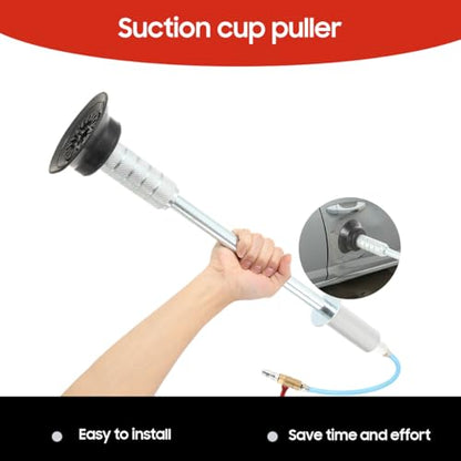 Air Pneumatic Dent Puller Car Auto Body Repair Suction Cup Slide Hammer Puller Kit, Repair Pull Hammer Tool Dent Repair Kit Pulls Dents