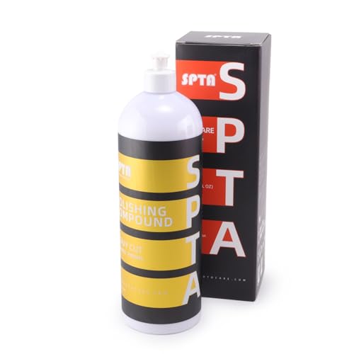 Heavy Cut Polishing Compound, SPTA 33.8oz (1000ml) Polishing Compound Car Scratch & Swirl Remover Rubbing Compound & Coarse Polish Buffing Compound Swirl Remover for Cars Automotive Paint Correction - color: Heavy Cut Compound, size: 1000ml (33.8oz)