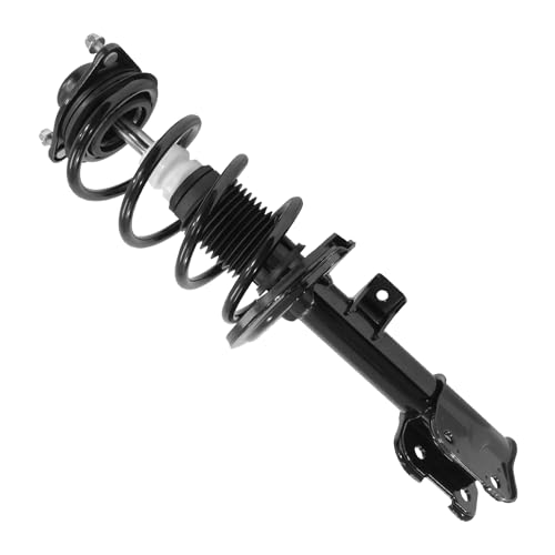 Detroit Axle - 2pc Front Struts for 2013 2014 Hyundai Santa Fe Sport, Complete Struts with Coil Spring Assembly Replacement Suspension Shocks - size: 11363_11364/Pair