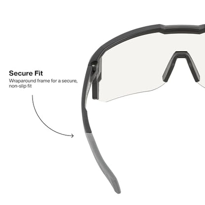 KLEIN TOOLS Blade Safety Glasses, ANSI Z87.1+, Anti-Fog/Scratch-Resistant,99.9% UV Protection, Class-1 Clarity Lens - color: Clear