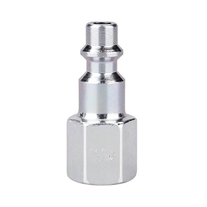Air Compressor Accessories Fittings, 1/4''NPT Quick Connect Air Coupler and Plug Kit, I/M Type, 14 Pieces Air Tools Fittings Set