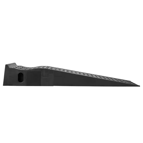 VEVOR Car Ramps, 2 PCS 13000 lbs GVW Capacity, 6.3 in Lift Height, Portable High Profile Car Service Ramps for Home Garage Maintenance and Oil Changes, Heavy Duty for Truck SUV Vehicle Repair, Black - size: 6.3*52.5inch