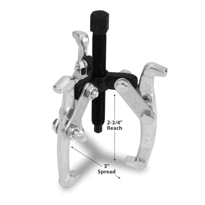 Performance Tool 3" 3-Jaw Gear Puller - W135P - size: 2/3 Jaws | 3" Spread | 2-3/4" Reach, style: 2/3 Jaw | 3" Spread | 2-3/4" Reach
