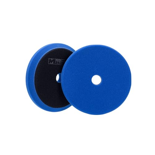 Maxshine 5" Universal Thin Foam Pad Set – Professional Detailing Pad for Heavy Cutting, Cutting, Polishing & Finishing – Bendable, Washable & Reusable – Hook & Loop Backing - size: 5", style: Set