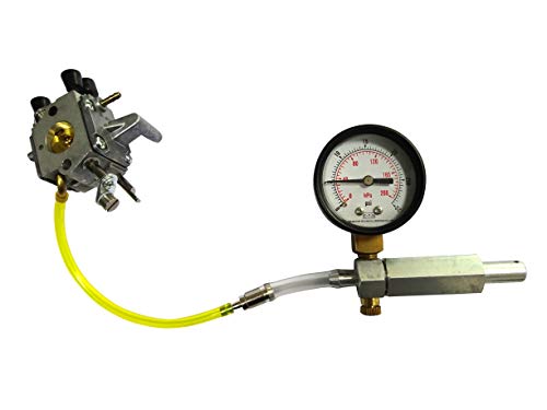 Carburetor Leak Detector Pressure Gauge Replaces Walbro 57-21-1 ZAMA ZPG-2 Tillotson 243-504 Stens 705-020