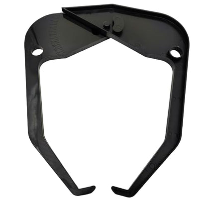 BTMIEY Tire Balancer Rim Width Caliper,Wheel Rim Width Measurement Measuring Tool,Portable Wheel Black Part Tire Balancer Caliper Rim Accurate
