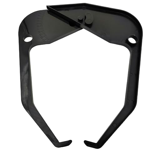 BTMIEY Tire Balancer Rim Width Caliper,Wheel Rim Width Measurement Measuring Tool,Portable Wheel Black Part Tire Balancer Caliper Rim Accurate