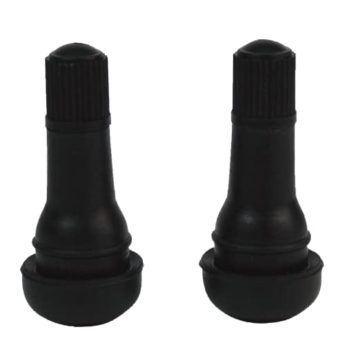 Slime 2080-A Tubeless Tire Valves 1¼", TR 413 45, Schrader Valve stem, Pack of 2 valves - style: Valves TR413
