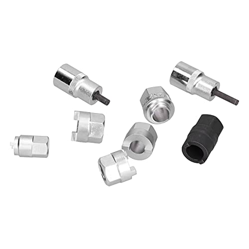 8pcs Suspension Strut Nut Sockets Removal Disassembly Tool Set, Car Repairing Tools, Shock Absorber Strut Removal Kit with Storage Box, for MK2 and Other Vehicle, High Quali