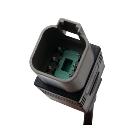 XTPTFABS 6 pin to 16pin CAN OBD2 OBDII Diagnostic Tool Cable Adapter,L:13in | Specific 6Pin Wiring for All BRP Can-Am Vehicles,Fit for ATV UTV Spyder motorcycle diagnostic port,ECU Diagnostic Function