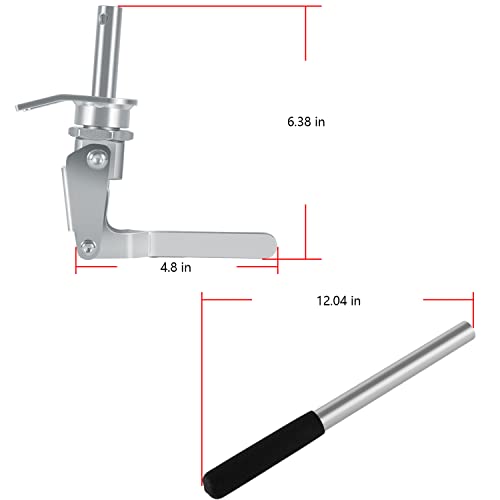 66784 Stud Mount Valve Spring Compressor Removal Tool Remove & Install Valve Springs & Retainers Fit For All 3/8'' & 7/16'' Rocker Studs