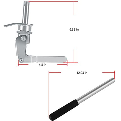 66784 Stud Mount Valve Spring Compressor Removal Tool Remove & Install Valve Springs & Retainers Fit For All 3/8'' & 7/16'' Rocker Studs