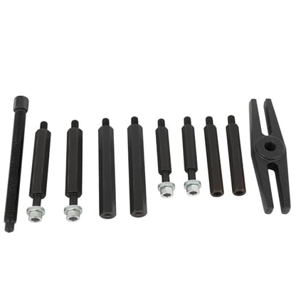 ECCPP 14 Pcs Bearing Puller Kit 5 Ton Capacity Bearing Separator | Pinion Wheel Bearing Disassembly Kit with 2 and 3 Jaws