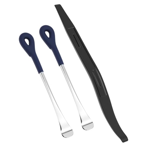 QWORK Tire Iron Kit, 3 Pcs Steel Tire Lever Set, for Motorcycle Dirt Bike UTV ATV Tire Changing Tools Portable Design