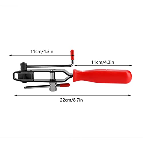 Snap Ring Pliers Heavy Duty Cv Joint Clamp Ring Pliers Ring Pliers Kit Install Tool Ear Type Boot Clamp Pliers Split Ring Pliers Ring Bender Tool (Cut-Off Pliers) - size: Cut-off pliers