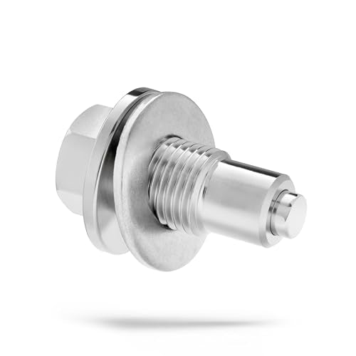 Votex - Made in USA - 1/2 X 20 Magnetic Engine Oil Drain Plug fits Buick, Cadillac, Chevrolet, Chrysler, Dodge, Ford, GMC, Jeep, Oldsmobile, Plymouth, Pontiac - Stainless Steel - Part Number DP004 - size: 1/2X20" Magnetic Drain Plug