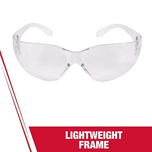 Radians MR0111ID Mirage Sleek Design Lightweight Men/Women Glasses with Distortion Free Clear Anti-Fog Lens, One Size - color: Clear Anti-fog, size: 1 Count (Pack of 1)