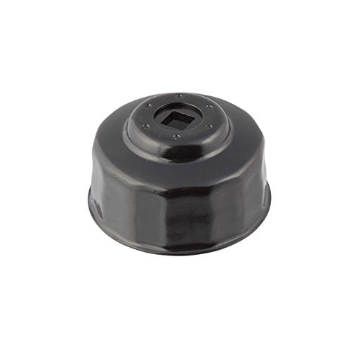 Steelman Low Profile Oil Filter Cap Wrench Socket 65mm and 67mm x 14 Flute, 3/8-inch Drive, Heavy Duty Chrome Vanadium Steel - size: 65 Millimeter and 67 Millimeter x 14 Flute