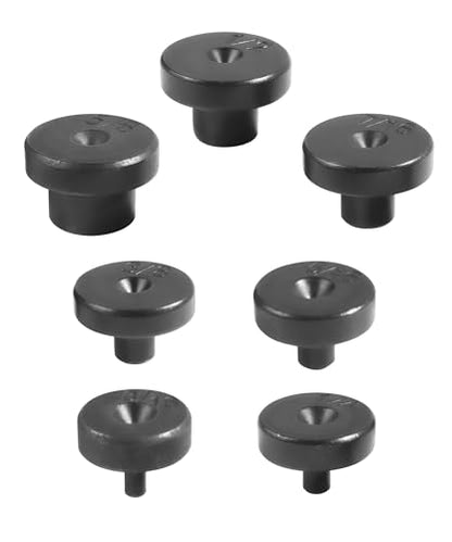 7PCS Double Flare Tool Adapters,Car Accessories Tubing and Flaring Tool Kit Replacement Head,Tubing and Flaring Tool Kit,Fit for 3/16,1/4,5/16,3/8,7/16,1/2,5/8 Inch Tube Expander Flaring