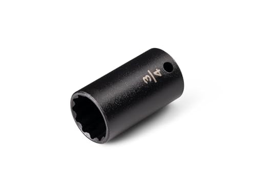 TEKTON 3/8 Inch Drive x 3/4 Inch Impact Socket | SID14219 - size: 3/4-Inch, style: Semi-Deep