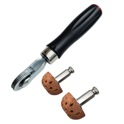 Motorcycle Car Tubeless Tyre Puncture Repair Kit Tire Tool Tire Roller, Buffer Wheel, Scraper Patches Rollers and Scraper Car - color: D