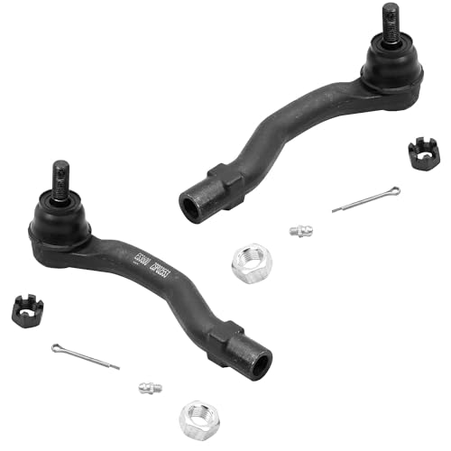 Detroit Axle - Front End Control Arms Kit for Toyota 2002 2003 Camry Lexus ES300, 2 Lower Control Arms Assembly 2 Sway Bar Links 4 Outer Inner Tie Rod Ends Replacement - size: 8CS34610/8PC