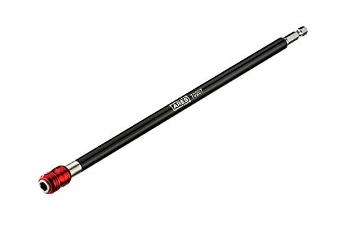 ARES 70207 - Drill Extension Bit Holder - 12-Inch Quick Release - Works With All 1/4-Inch Drive Bits - Quick Release Mechanism Makes Changing Bits a Breeze - size: 12-Inch Quick Release Extension Bit Holder