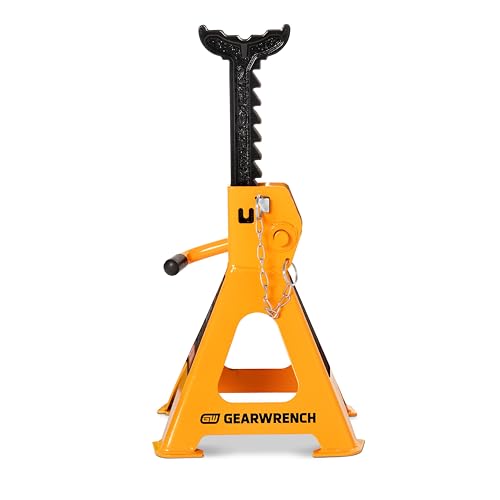GEARWRENCH 2 Ton Ratcheting Jack Stands - Pack of 2 | GWJS2T - style: 2 Ton