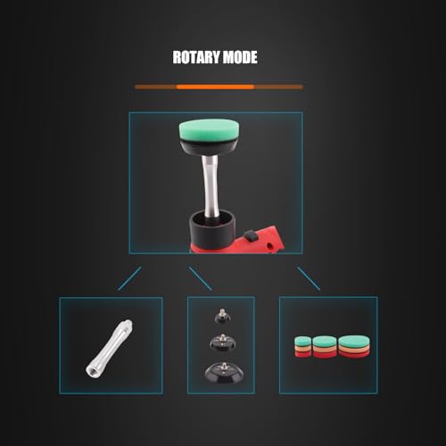 Mini Oribtal Polisher Variable Speed Car Polisher 12V Car Detailing Machine, Rechargeable Batteries, Polisher for Car Detailing Polishing Cleaning