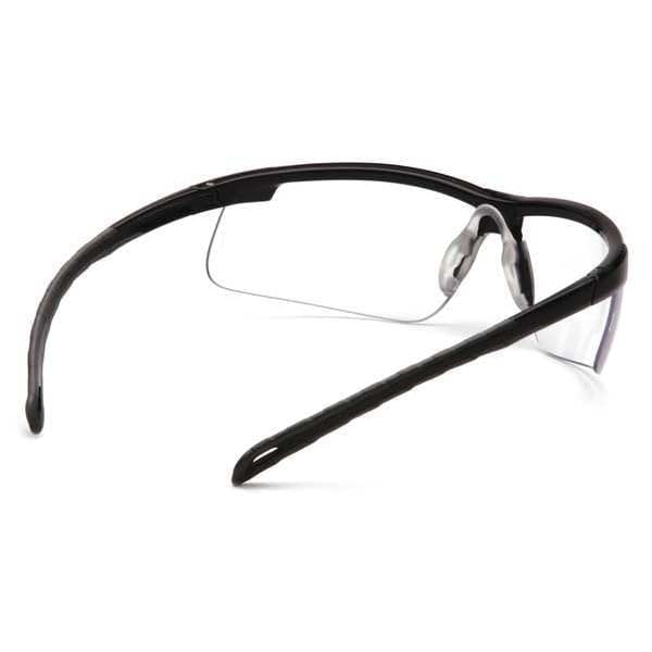 Pyramex Ever-Lite Lightweight Safety Glass Indoor/Outdoor Mirror Lens - color: Clear H2x Anti-fog Lens/ Black Frame