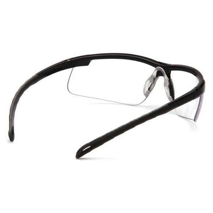 Pyramex Ever-Lite Lightweight Safety Glass Indoor/Outdoor Mirror Lens - color: Clear H2x Anti-fog Lens/ Black Frame
