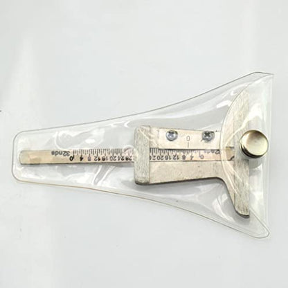 Car Truck Stainless Steel 0~32nds Tyre Tire Tread Depth Gauge Caliper Tire Tread Checker Measure Tool
