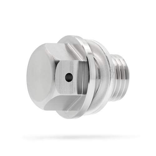 Votex - Made in USA - M14x1.5MM Engine Oil Drain Plug, Stainless Steel, for Acura, Audi, Chevrolet, Chrysler, Dodge, Ford, Honda, Hyundai, Jeep, Kia + More - size: M14-1.5 Non-Magnetic Oil Drain Plug