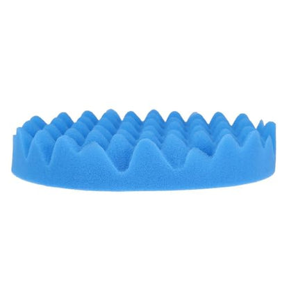 4-Pack 7inch (180mm) Car Sponge Buffing Pad Soft Wave Foam Pad Polishing Sponge Pads Kit for Car Polisher Compounding, Polishing and Waxing