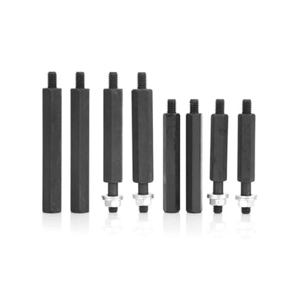OEMTOOLS 27236 5-Ton Bar-Type Bearing Puller Set, Bearing Splitter and Gear Puller Kit for Bearings, Pulleys, Gears, and Shafts, Wheel Bearing Removal Tool, Heat-Treated Bearing Puller Kit