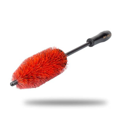 Maxshine 6” Universal Bristle Wheel & Rim Brush – Short PP Handle with Soft Durable Bristles – Quick, Safe & Cleaning Tool for Wheels, Rims, Exhausts & Engine Bays – Detailing for Cars, Trucks & SUVs - size: 6"