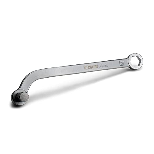 Capri Tools Oil Drain Plug Wrench, Compatible with BMW and Mercedes-Benz, 17 mm and 14 mm Sockets