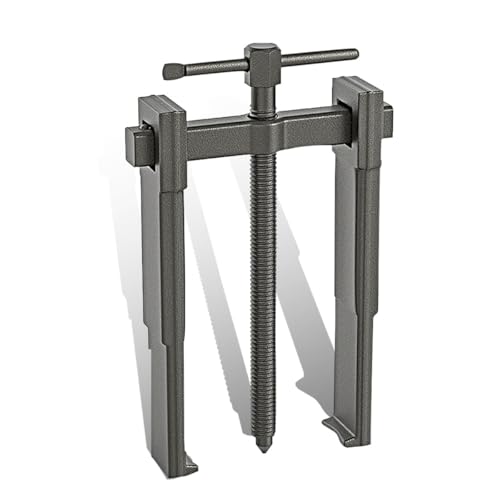 2 Jaw Gear Puller - 8" Carbon Steel Two Jaws Bearing Puller/Remover Tool, Adjustable Car Internal External Removal Tool for Pump Pulleys Flywheels Gears Bearings