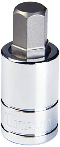 Titan 15613 1/2-Inch Drive x 13mm Hex Bit Socket - size: 13mm