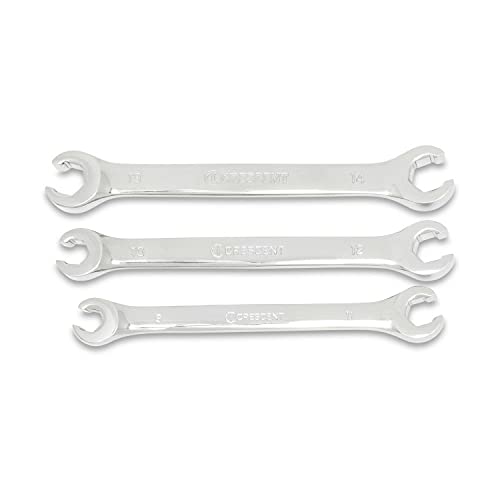 Crescent 6 Piece SAE and Metric Flare Nut Wrench Set