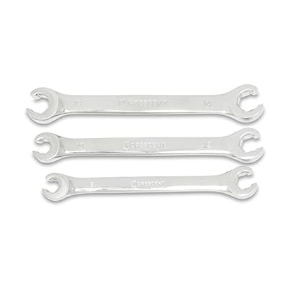 Crescent 6 Piece SAE and Metric Flare Nut Wrench Set