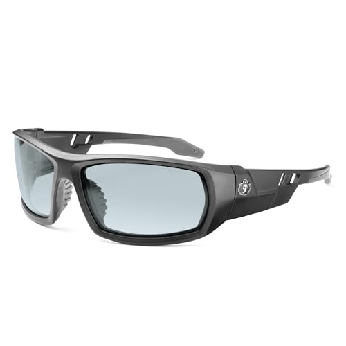 Ergodyne Skullerz ODIN Anti Fog Safety Glasses - color: In/Outdoor Lens, Matte Black Frame, size: Matte Black Frame