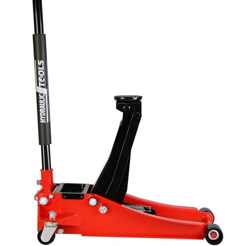 3 Ton Low Profile Floor Jack, Hydraulic Racing Floor Jack with Dual Pistons Quick Lift Pump for Sport Utility Vehicle, Lifting Range 3.3"-18.50" (3 Ton Lifting 3.3"-18.5") - size: 3 Ton Lifting 3.3"-18.5"
